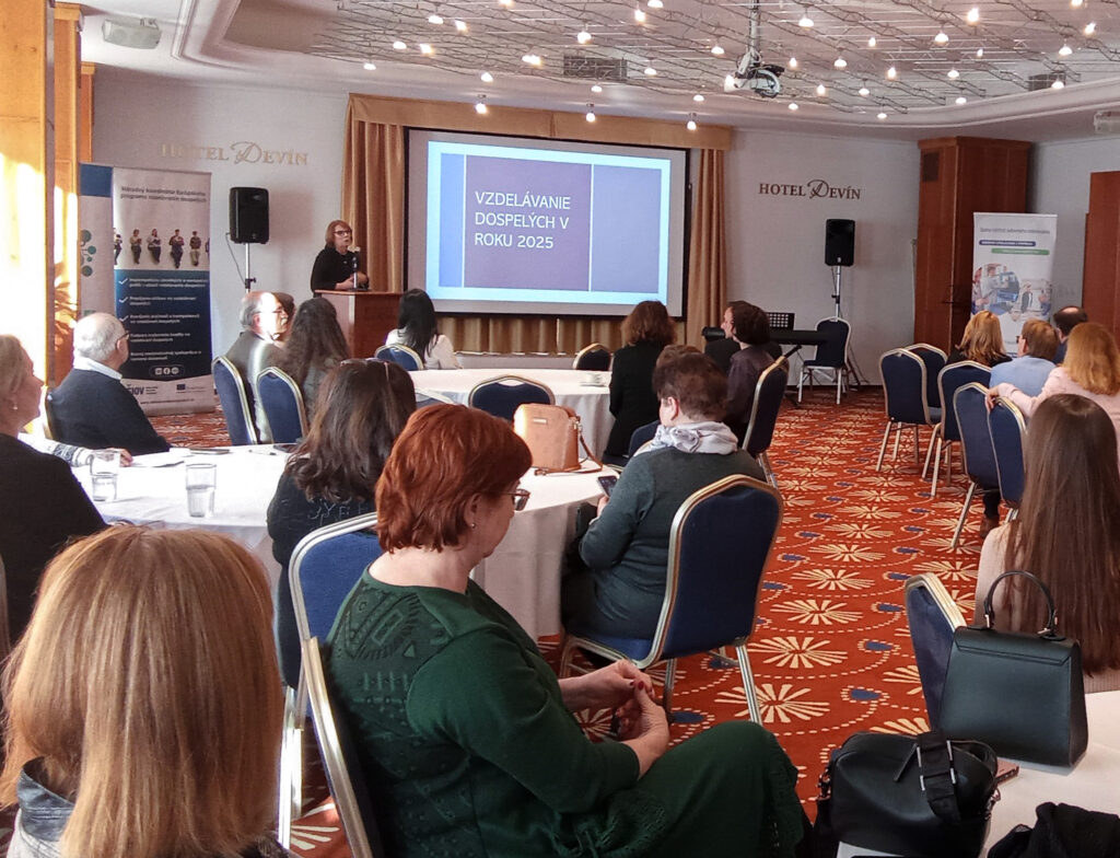 Odovzdávanie ceny za rozvoj CŽV v Bratislave